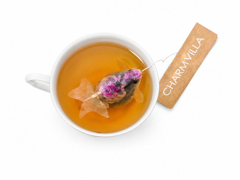 The Goldfish Tea Bag Series